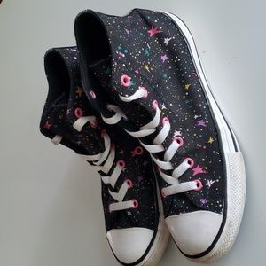 Converse Starry Outer Space Black Sneakers